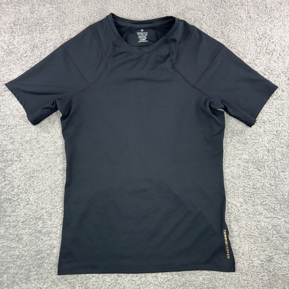 Tommie Copper XL Black Performance Compression Short Sleeve Shirt 0873MR